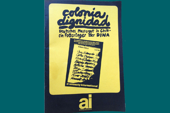 Folleto de Amnistía Internacional de 1977