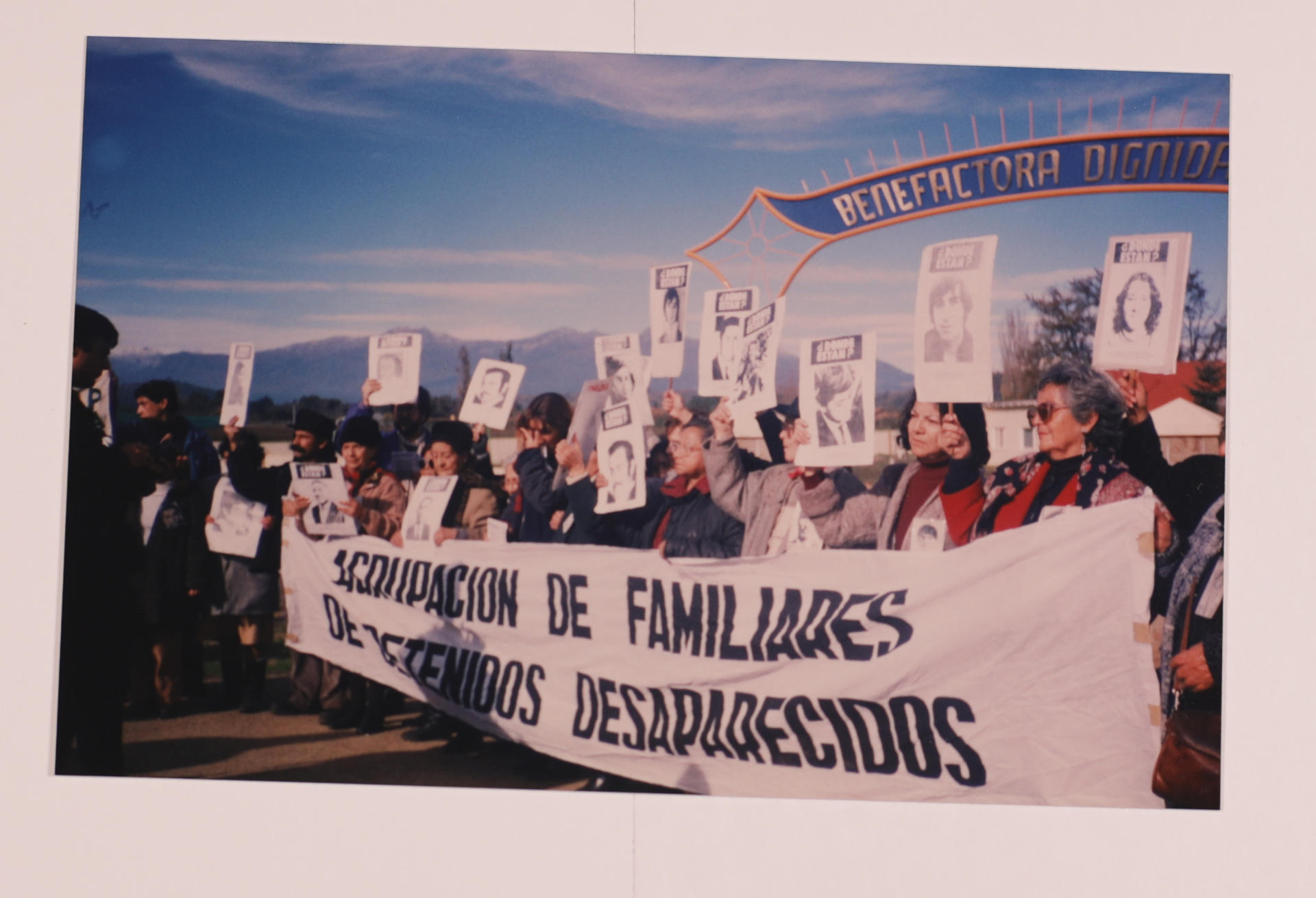 Protesta de familiares de desaparecidos